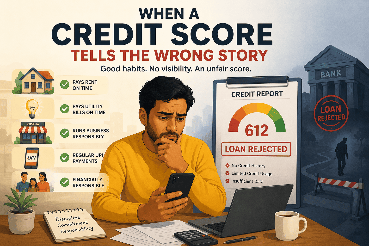 When a Credit Score Tells the Wrong Story