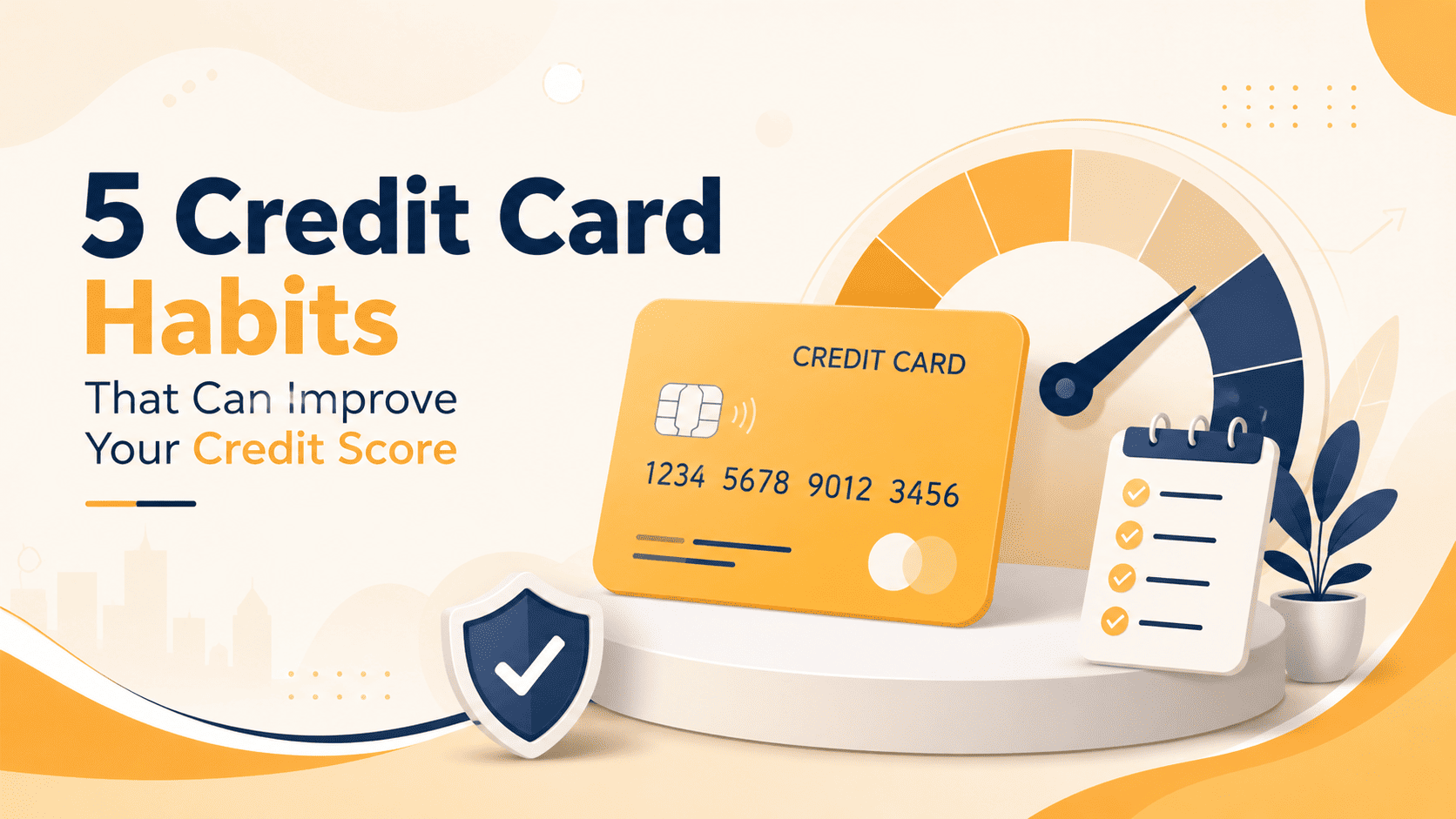 5 Credit Card Habits That Can Improve Your Credit Score